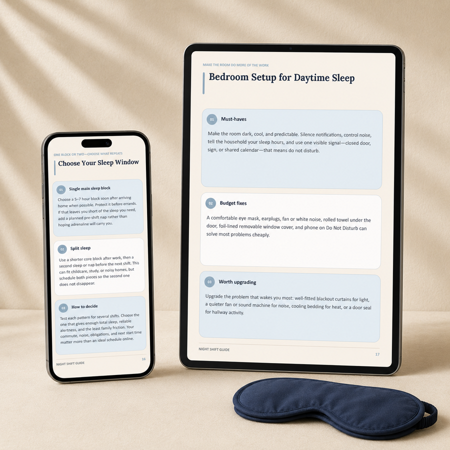 Build your personal sleep routine